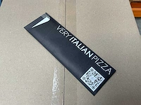 Duni very italian pizza 73x230mm doos á 500 stuks bestekzakjes (7x)