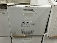 Duni white doos á 6x60 stuks servetten (14x) - afbeelding 3 van  3