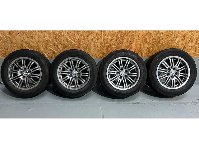 Dunlop banden + velgen bmw x5 - afbeelding 1 van  7