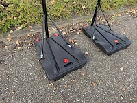 Dunlop basketbalring op steun (2x) - afbeelding 3 van  5