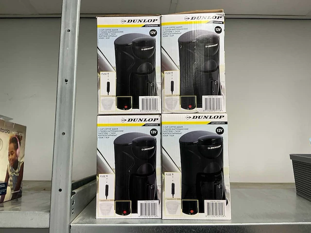 Dunlop koffiezetapparaat voor 1 kop (4x) - afbeelding 1 van  2