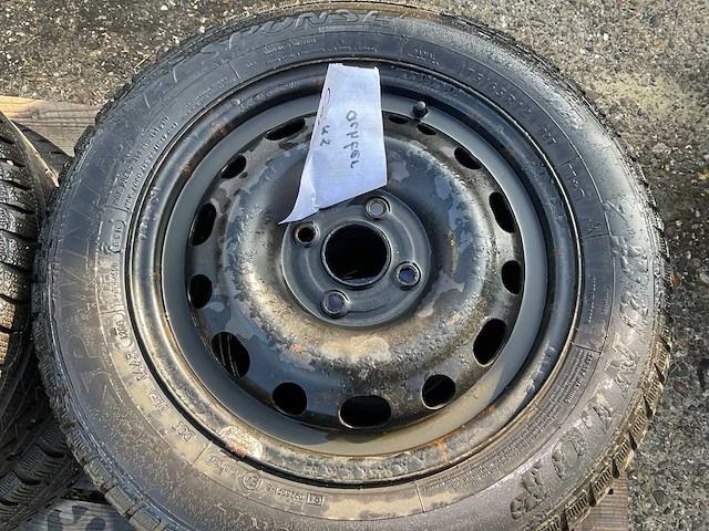 Dunlop response autoband op velg, voor opel corsa - afbeelding 2 van  3