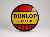 Dunlop stock reclamebord - afbeelding 1 van  1