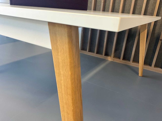 Duo bureau met akoestisch scherm - afbeelding 7 van  8