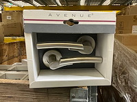 Duo rond rozet deurbeslag (110x) - afbeelding 3 van  4