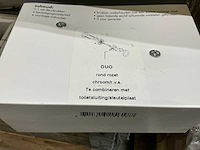 Duo rond rozet deurbeslag (110x) - afbeelding 4 van  4