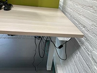 Duo zit-sta bureau met 4 monitoren - afbeelding 14 van  21