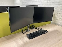 Duo zit-sta bureau met 4 monitoren - afbeelding 17 van  21