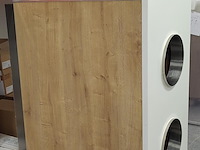 Duo zit-sta bureau met afvalscheidingskast - afbeelding 4 van  7