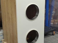 Duo zit-sta bureau met afvalscheidingskast - afbeelding 5 van  7