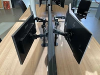 Duo zit-sta werkplek met monitoren - afbeelding 7 van  7