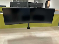 Duo zit-sta werkplek met monitoren - afbeelding 7 van  7