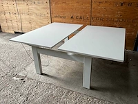 Duo zit/sta-bureau, elektronisch verstelbaar 62-130cm - 140x170cm
