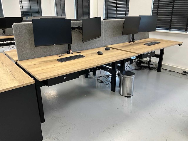 Duo zit/sta werkplek (2x) - afbeelding 2 van  4