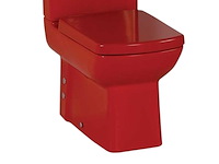 Duoblok closet glans rood - afbeelding 1 van  1