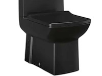 Duoblok closet mat zwart - afbeelding 1 van  1