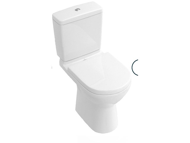 Duoblok comb. met qr + sc zitting wit villeroy & boch, o.novo, wit - afbeelding 1 van  8