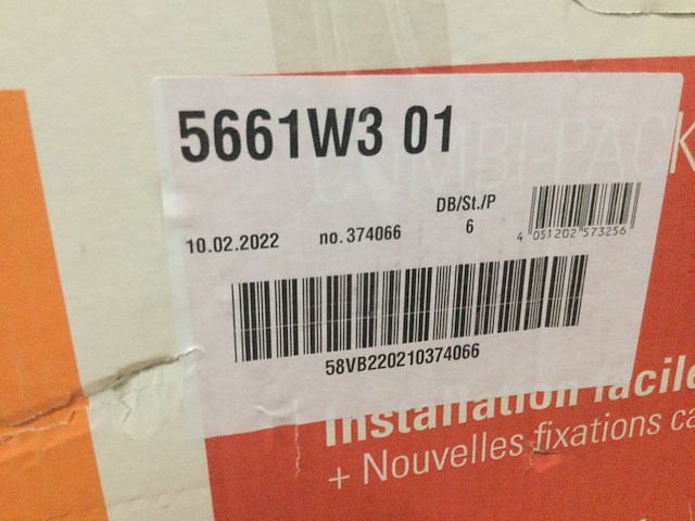 Duoblok comb. met qr + sc zitting wit villeroy & boch, o.novo, wit - afbeelding 7 van  8