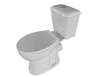 Duoblok staand toilet aloni propack 4-1, pro1027.01, wit - afbeelding 1 van  3