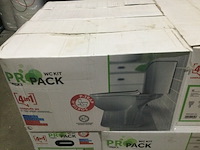 Duoblok staand toilet aloni propack 4-1, pro1027.01, wit - afbeelding 2 van  3
