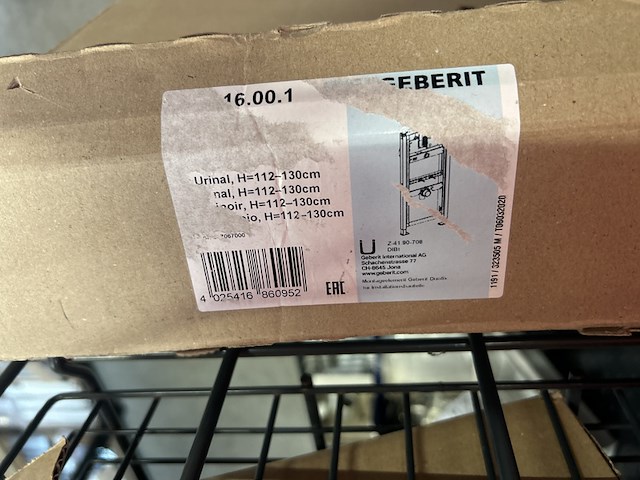 Duofix urinoir element 112–130 cm universeel, geberit - afbeelding 2 van  2