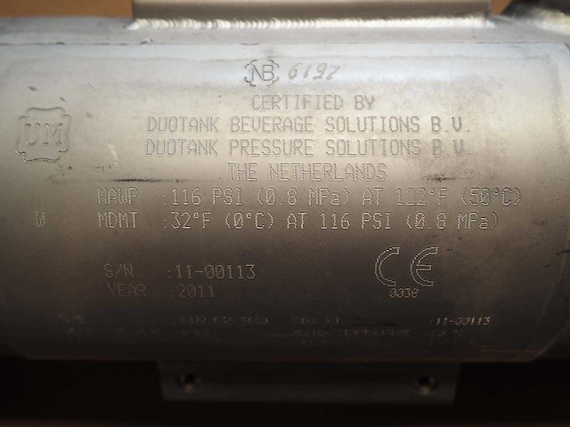 Duotank - drukketel/tank (5x) - afbeelding 5 van  6