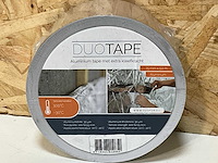 Duotape duofoil aluminium tape 75mm (6x) - afbeelding 1 van  2