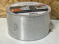 Duotape duofoil aluminium tape 75mm (6x) - afbeelding 2 van  2