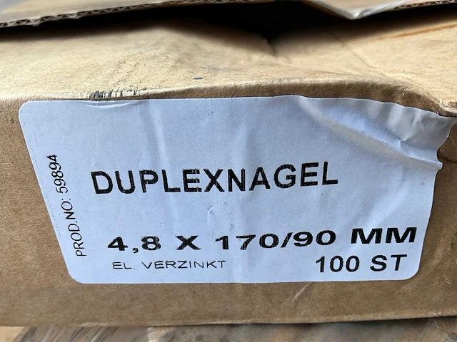 Duplexnagel spijkers - afbeelding 4 van  4