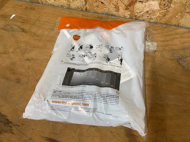 Dupont tychem 6000 f werkoverall (25x) - afbeelding 4 van  6
