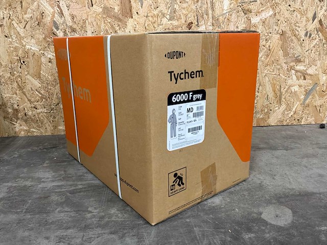 Dupont tychem 6000 f werkoverall (25x) - afbeelding 5 van  6