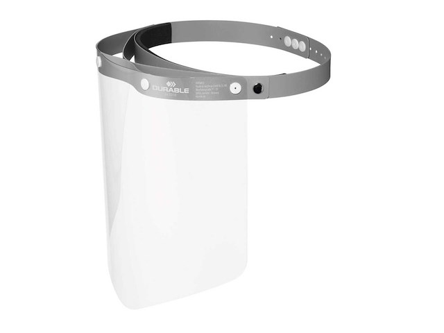 Durable 13 d2 gelaats scherm (250x) - afbeelding 1 van  5