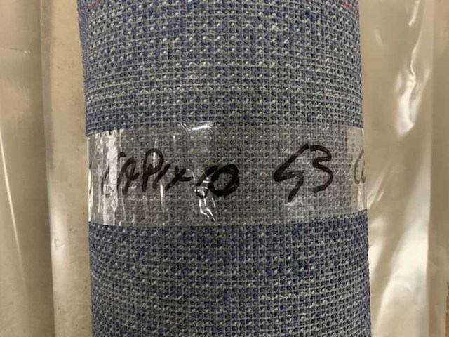 Durable enzian blue marine carpet tisca tweed 4516 - weather-resistant nautical flooring - afbeelding 3 van  7