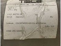 Durable enzian blue marine carpet tisca tweed 4516 - weather-resistant nautical flooring - afbeelding 6 van  7