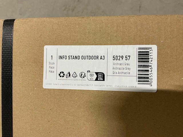 Durable infostandaard (6x) - afbeelding 5 van  5