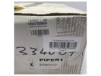 Durable marine oval sink antonio lupi piper - white ceramic basin for boats and wet environments - m06705abia - afbeelding 4 van  7