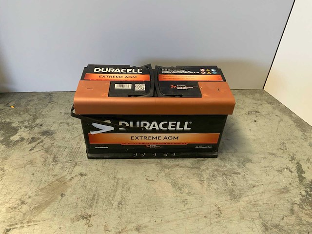 Duracell - extreme agm - 12v 95 ah - accu's - afbeelding 1 van  5