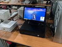 Durapos aio310-bk1 touchscreen kassasysteem - afbeelding 2 van  5