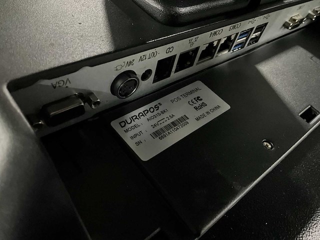 Durapos aio310-bk1 touchscreen kassasysteem - afbeelding 8 van  8
