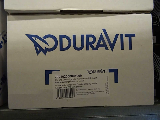 Duravit - af- en overloopgarnituur - afbeelding 2 van  2