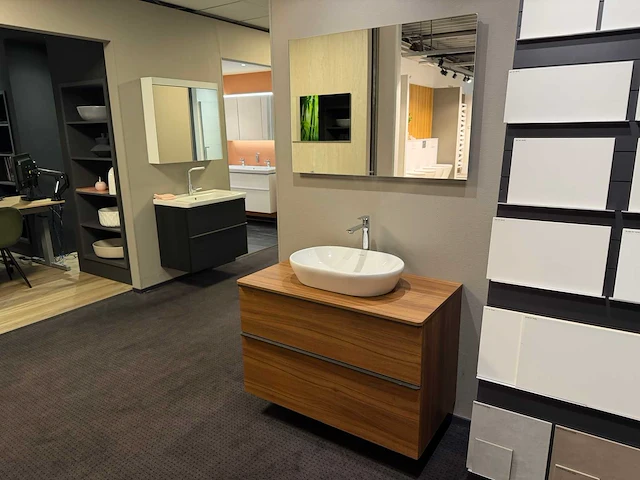 Duravit - d-neo - mat noten - badmeubelset 100 cm - afbeelding 15 van  16