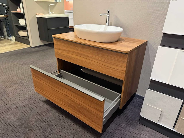 Duravit - d-neo - mat noten - badmeubelset 100 cm - afbeelding 16 van  16