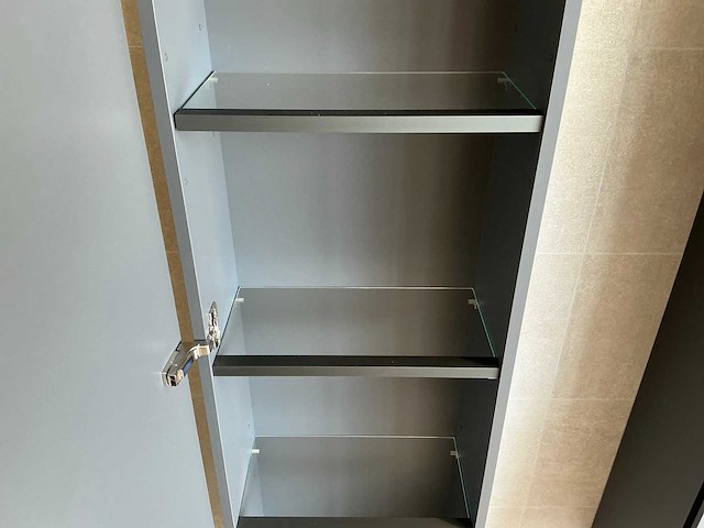Duravit - l cube - halfhoge kast 40 x 132 cm - afbeelding 6 van  9