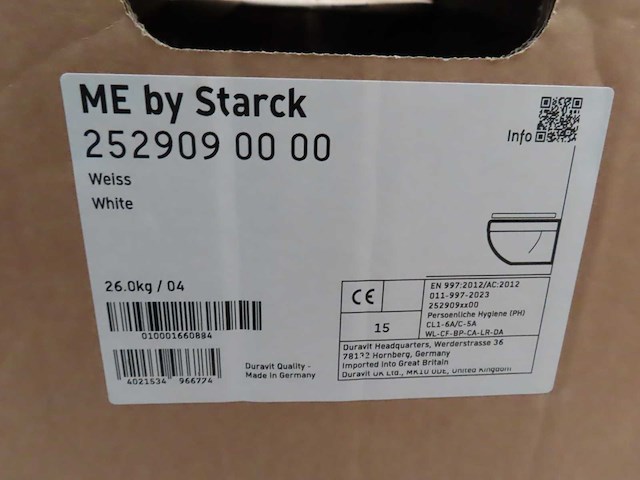 Duravit - me by starck - toilet - afbeelding 2 van  2