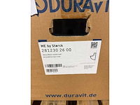 Duravit - me by starck 281230 26 00 - urinoir rimless - afbeelding 3 van  4