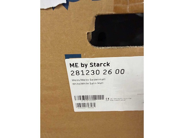 Duravit - me by starck 281230 26 00 - urinoir rimless - afbeelding 4 van  4