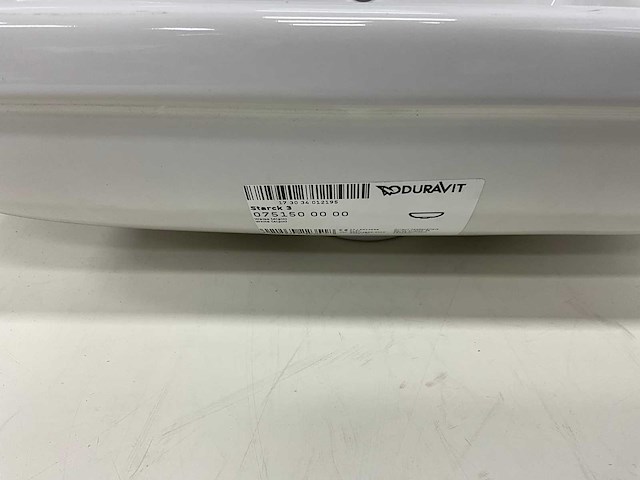 Duravit - starck 3 - wastafel 49 x 26 cm - afbeelding 3 van  4