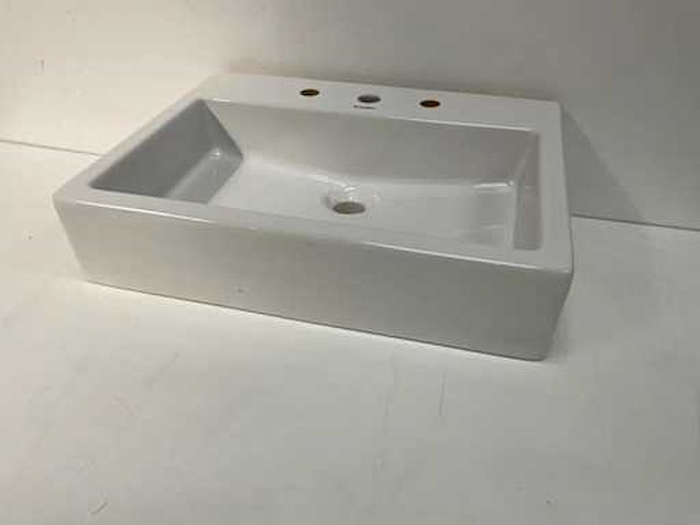 Duravit - vera - wastafel 60 x 47 x 13 cm - afbeelding 3 van  5