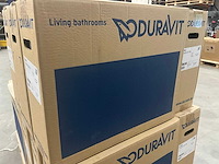 Duravit 236655 d-neo wastafel 550mm wit met kraangat met overloop - afbeelding 3 van  5