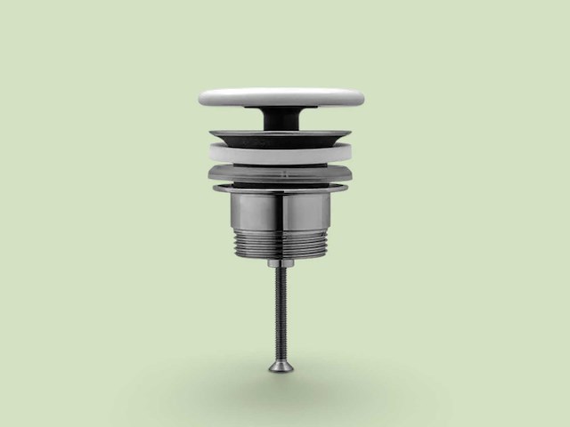 Duravit afvoerplug chroom/wit 0050750000 - afbeelding 1 van  1